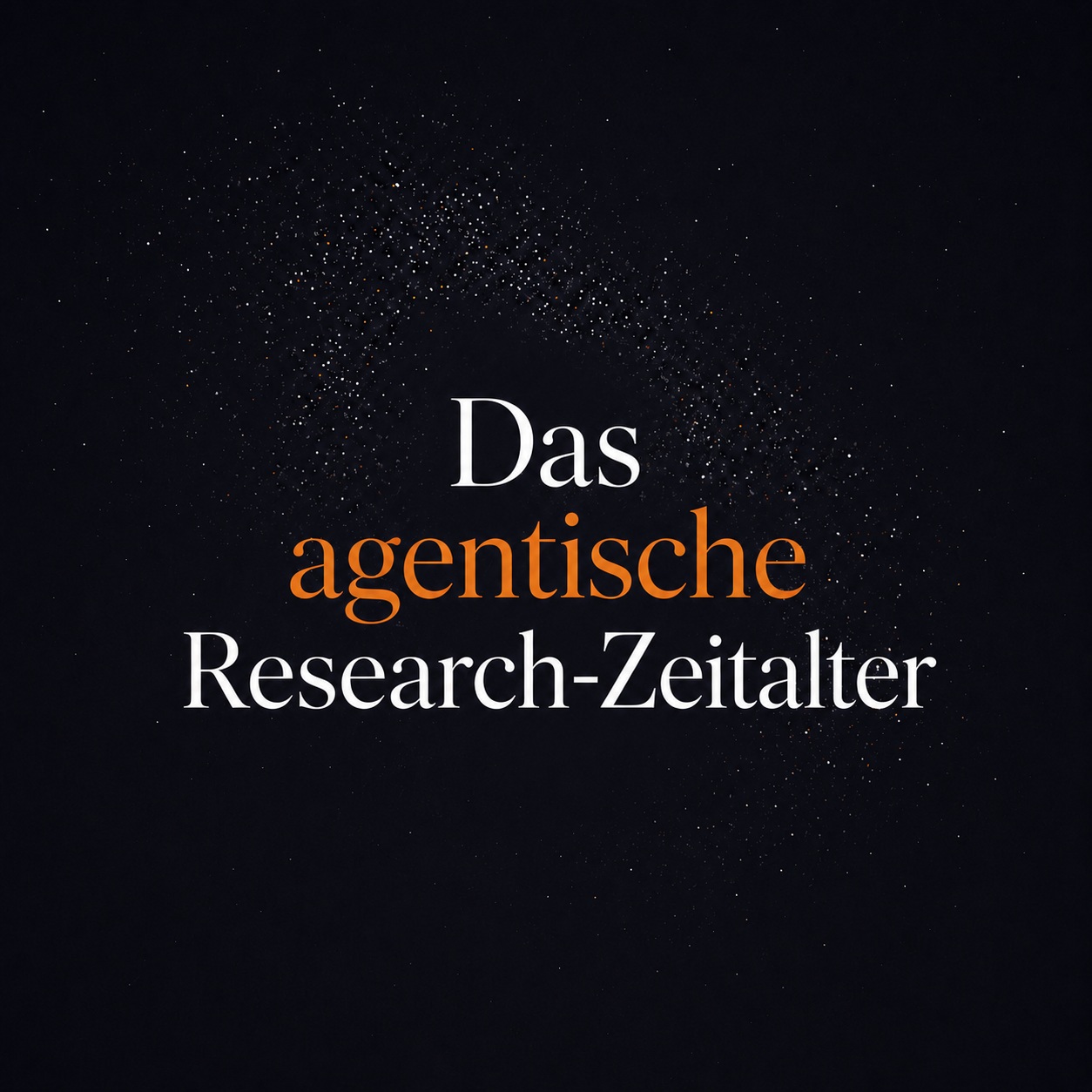 Artikel-Cover für Das agentische Research-Zeitalter